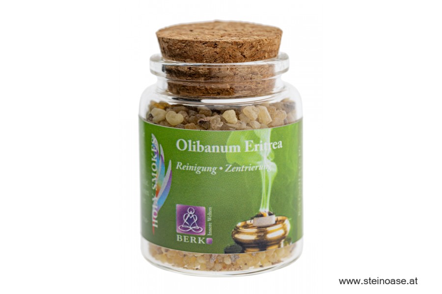 Weihrauch Olibanum Eritrea - im Glas